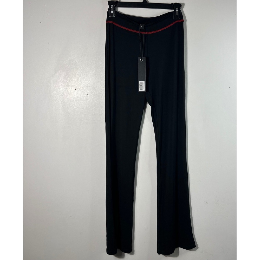 i am Gia Blare Trackpant Black Psycho S NWT Viscose Elastane